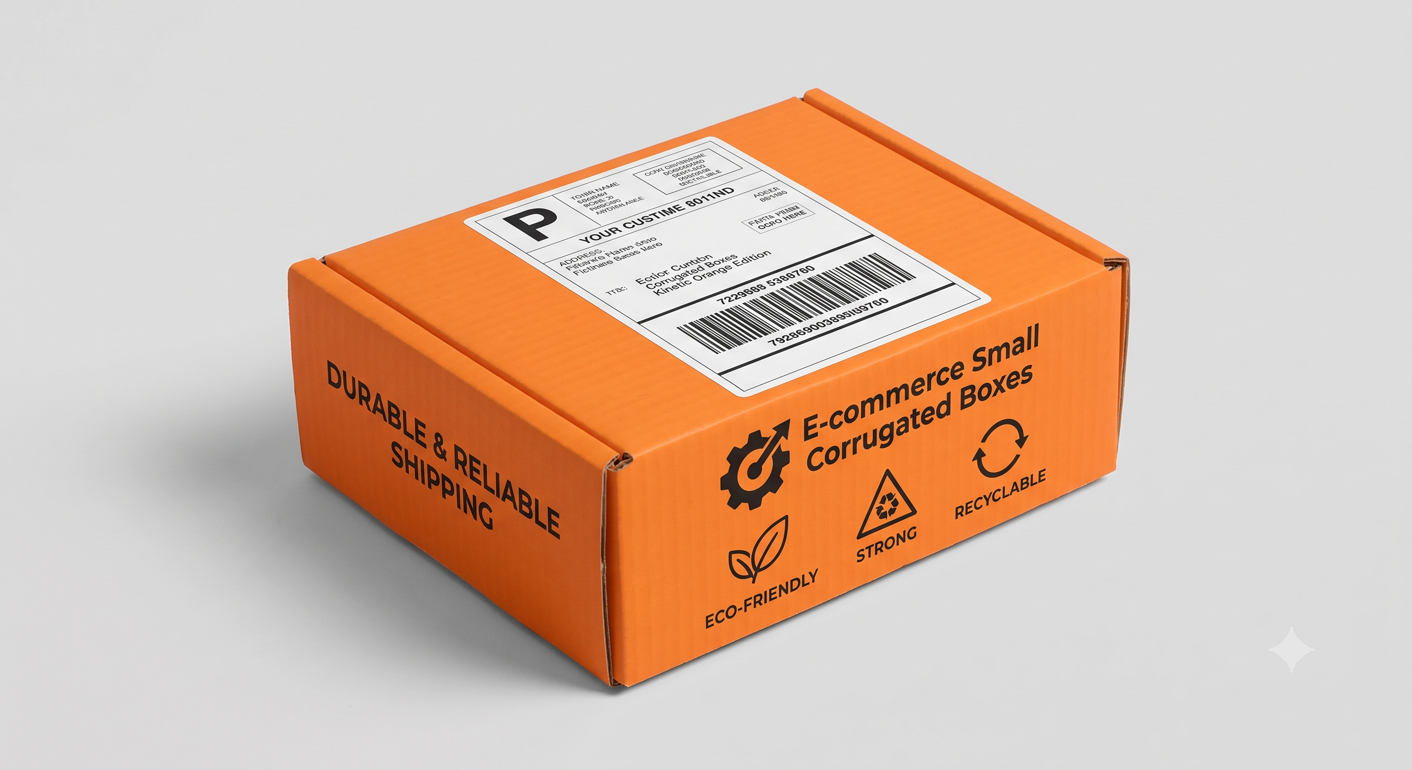 Ecommerce Corrugated Boxes - White