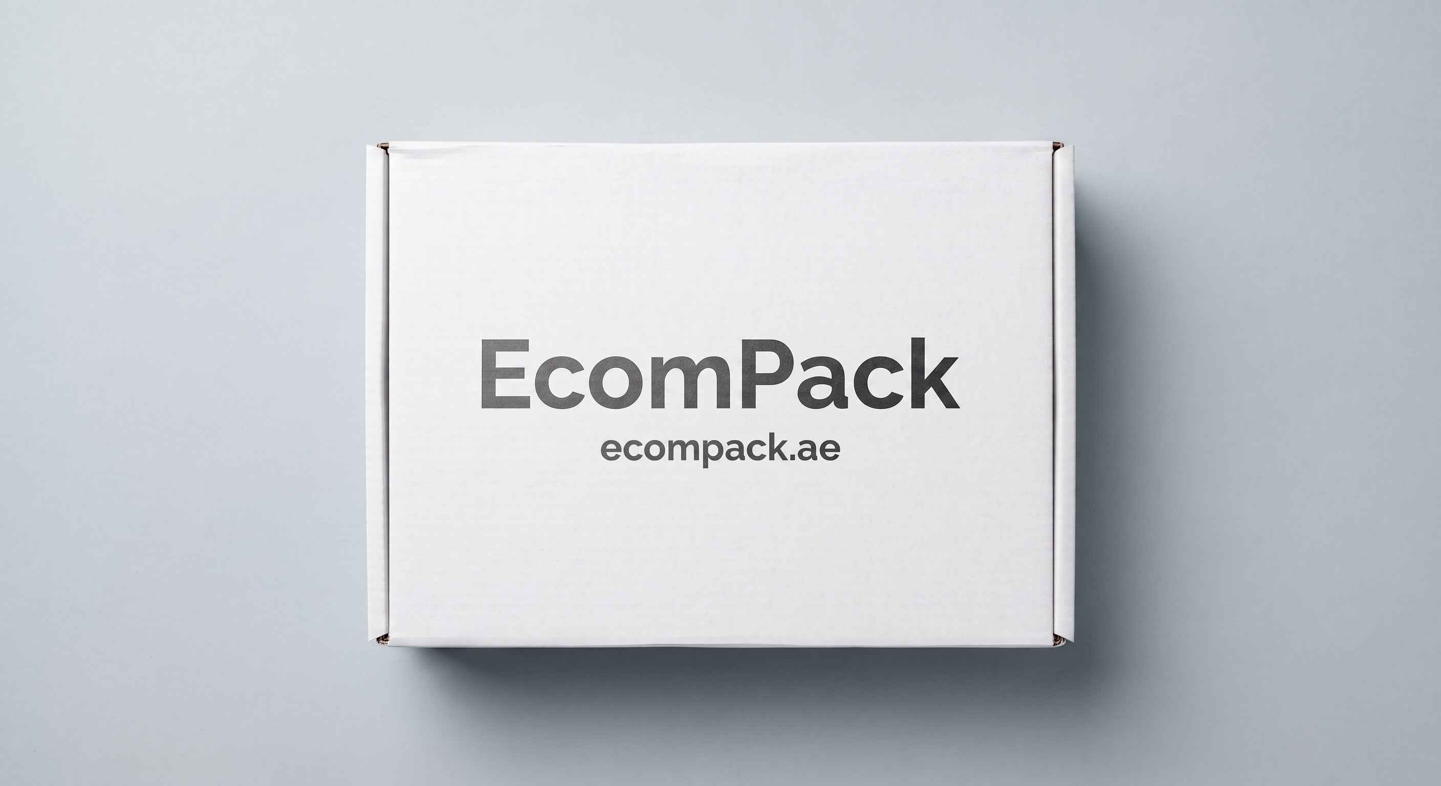 Mailer Corrugated Box - White - 25x20x15 cms (Medium)